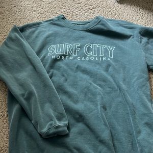 OLIVE LYNN SURF CITY NORTH CAROLINA SWEATSHIRT